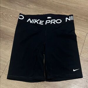 Nike Pro Black Athletic Compression Shorts